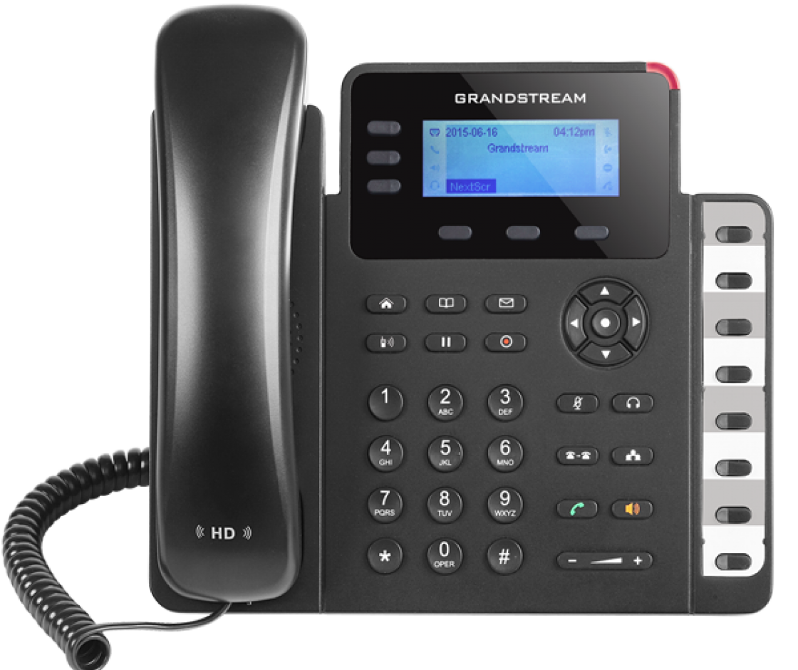 GXP-1630 Teléfono IP Grandstream SMB de 3 líneas
