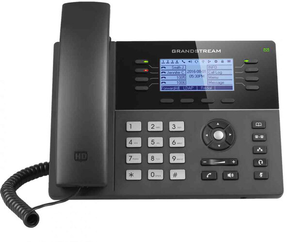 GXP-1782 Teléfono IP Grandstream Gama media de 8 Líneas PoE Gigabit