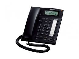[:es]KX-T7716X-B Telefono 3 lineas LCD, 50mem, CID Negro (Unilínea)[:]