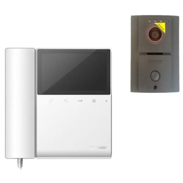 CDV43K2DRC4LG - Kit de videoportero Commax a color con monitor de 4.3 pulgadas