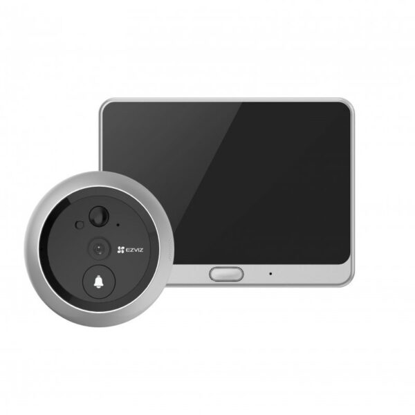 DP1C Videoportero Con Mirilla y Pantalla Wi-Fi de Batería Recargable