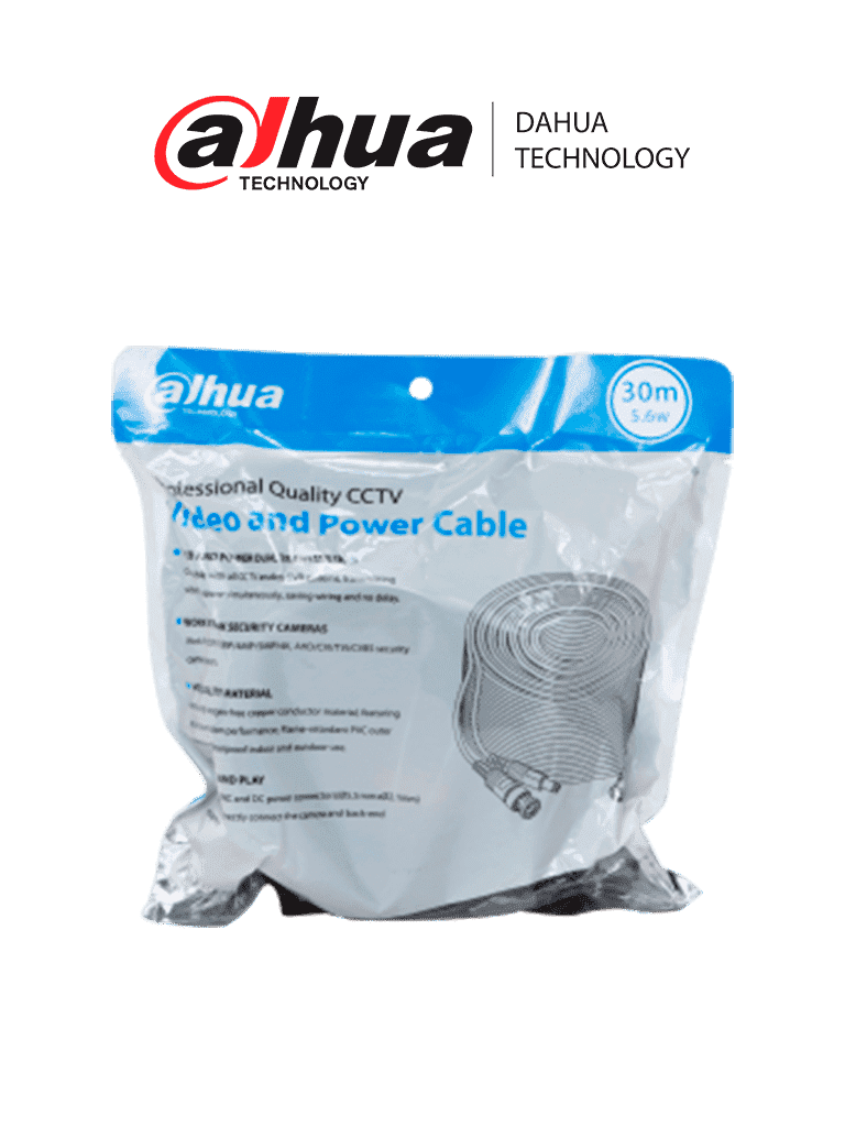 DH-PFM942I-30 Cable de 30 Metros Armado para Video y Energía
