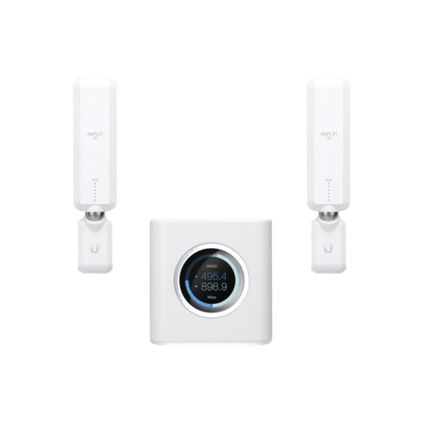 AFI-HD Kit AmpliFi WiFi UBIQUITI NETWORKS residencial Premium para alta densidad de usuarios y cobertura