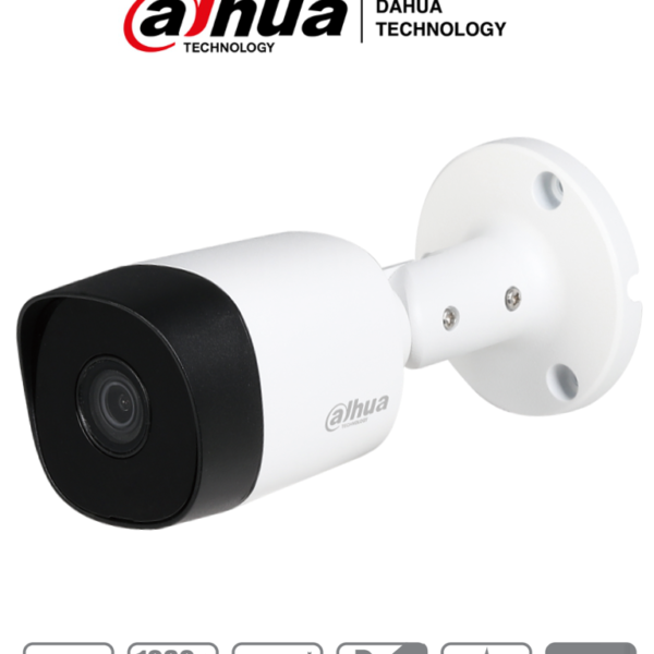 COOPER B2A21 - Camara Bullet HDCVI 1080p/ 720p/ 93 Grados de Apertura/ Lente 3.6 mm
