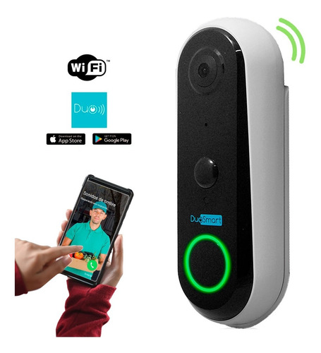 E50 VIDEOPORTERO WIFI DUOSMART NOTIFICACIONES PUSH CON APP
