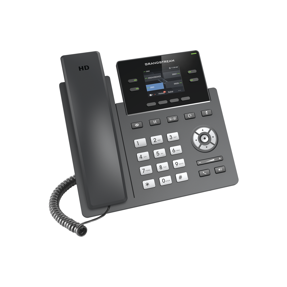 GRP-2612 Teléfono IP Grandstream de 2 líneas Grado Operador - Imagen 2