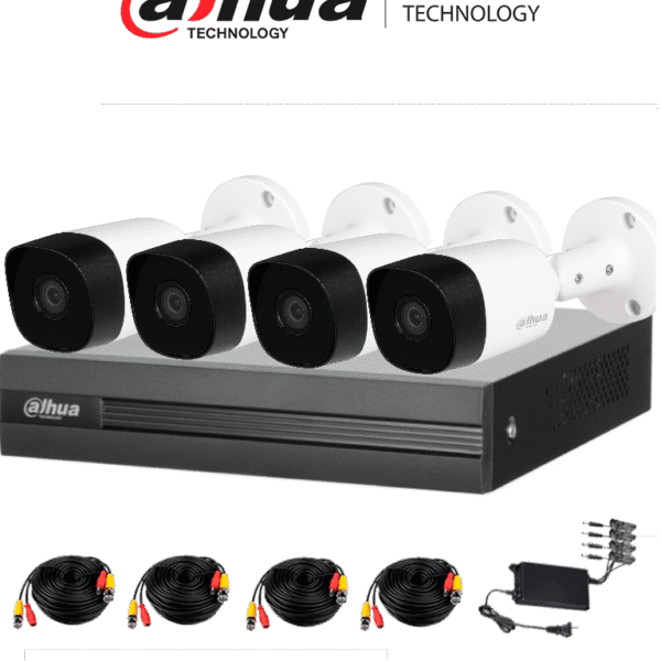 KITXVR1B04H-I+4B2A51 - Kit de 4 Canales 5 Megapixeles/  WizSense