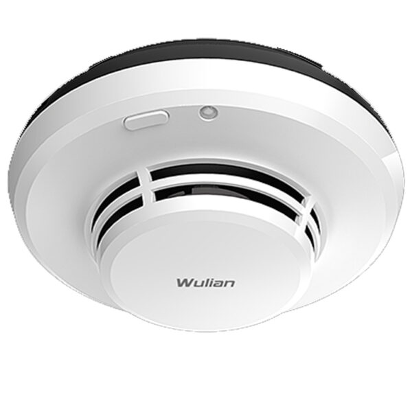 WULIAN SMOKEDETECTOR- SENSOR DE HUMO / ZIGBEE / EN COMBINACIÓN CON EL MANIPULADOR DE VÁLVULAS O CON LA VÁLVULA INTELIGENTE DE AGUA PUEDE LIBERAR AGUA