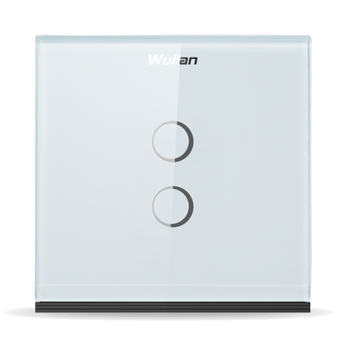 WULIAN SWITCHT2LN - INTERRUPTOR INTELIGENTE / TOUCH L N / 2 BOTONES/ 10 AMP / ZIGBEE