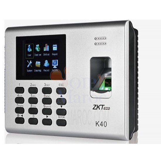 ZK K40 - Control de Asistencia y Acceso Básico con Huella Digital