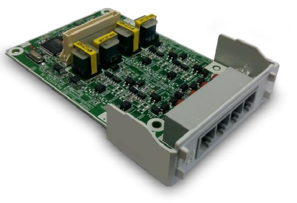KX-HT82480X Tarjeta de 4 troncales analogicas